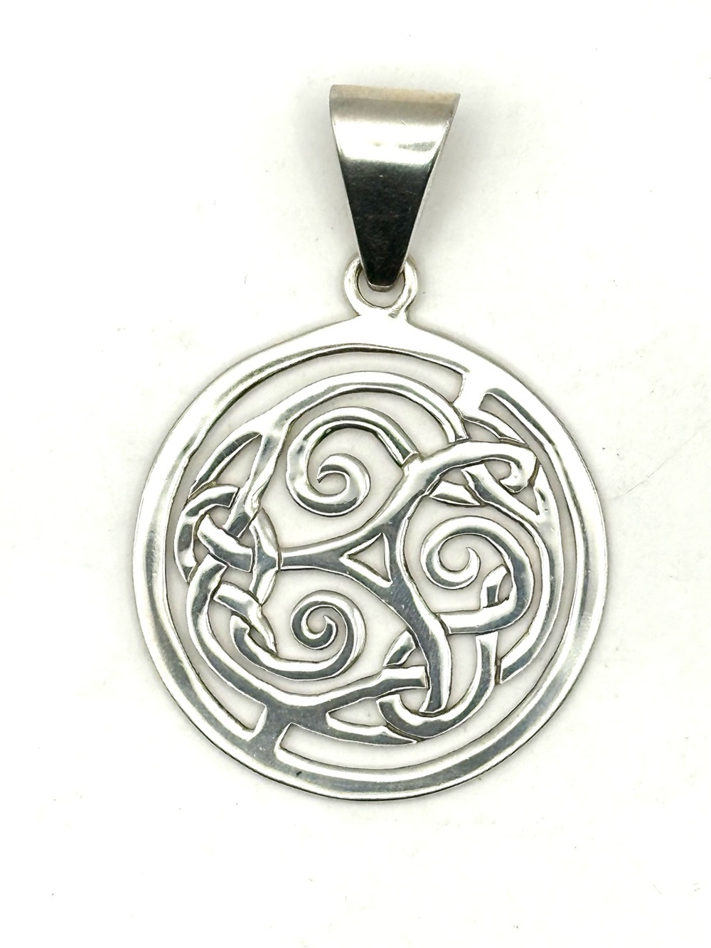 Silpada Vintage Retired S1230 Sterling Silver Celtic Pendant
